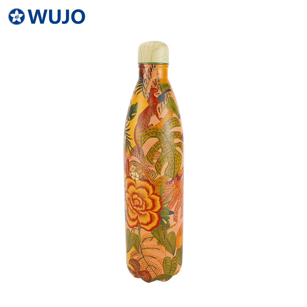 Wujo热销新设计不锈钢绝缘水瓶