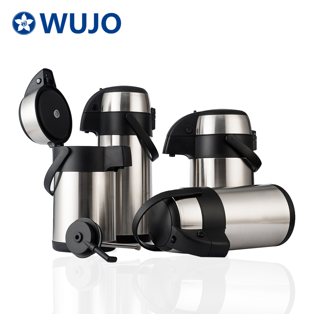 Wujo牢不可破304双壁不锈钢热冷水咖啡热水泵
