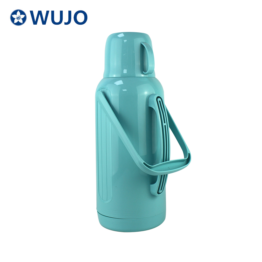 Wujo 2021 2.0L标志印刷塑料真空瓶热水瓶水瓶用玻璃灌装