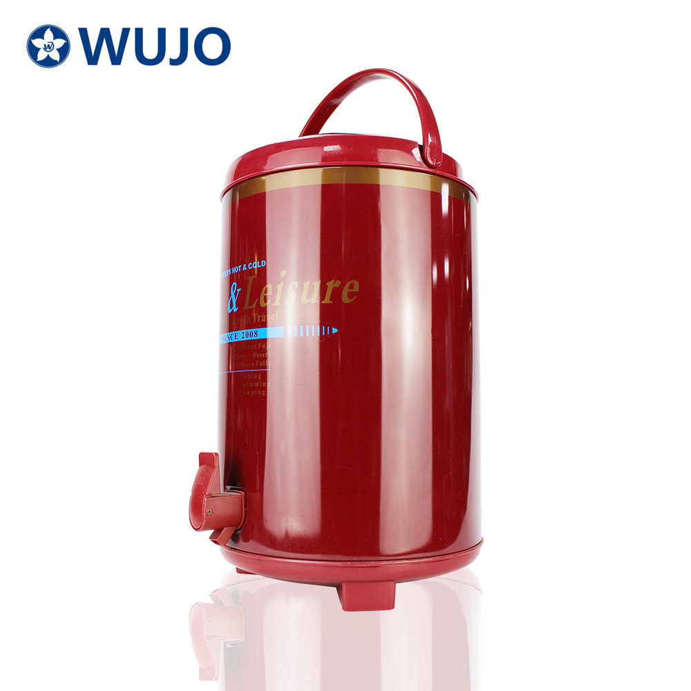 WUJO商用保温茶热水瓶双墙不锈钢隔热桶出售