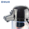 Wujo 1.9L图案玻璃衬里热水瓶Airpot气压泵咖啡壶热壶茶真空烧瓶