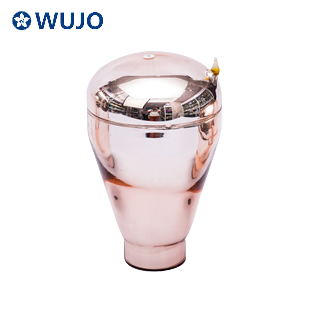 WUJO 0.5L 1L 1.5L 2L 3.2L真空绝缘热粉红色玻璃灌装